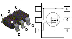 FDC3612, 100V N-Channel PowerTrench MOSFET